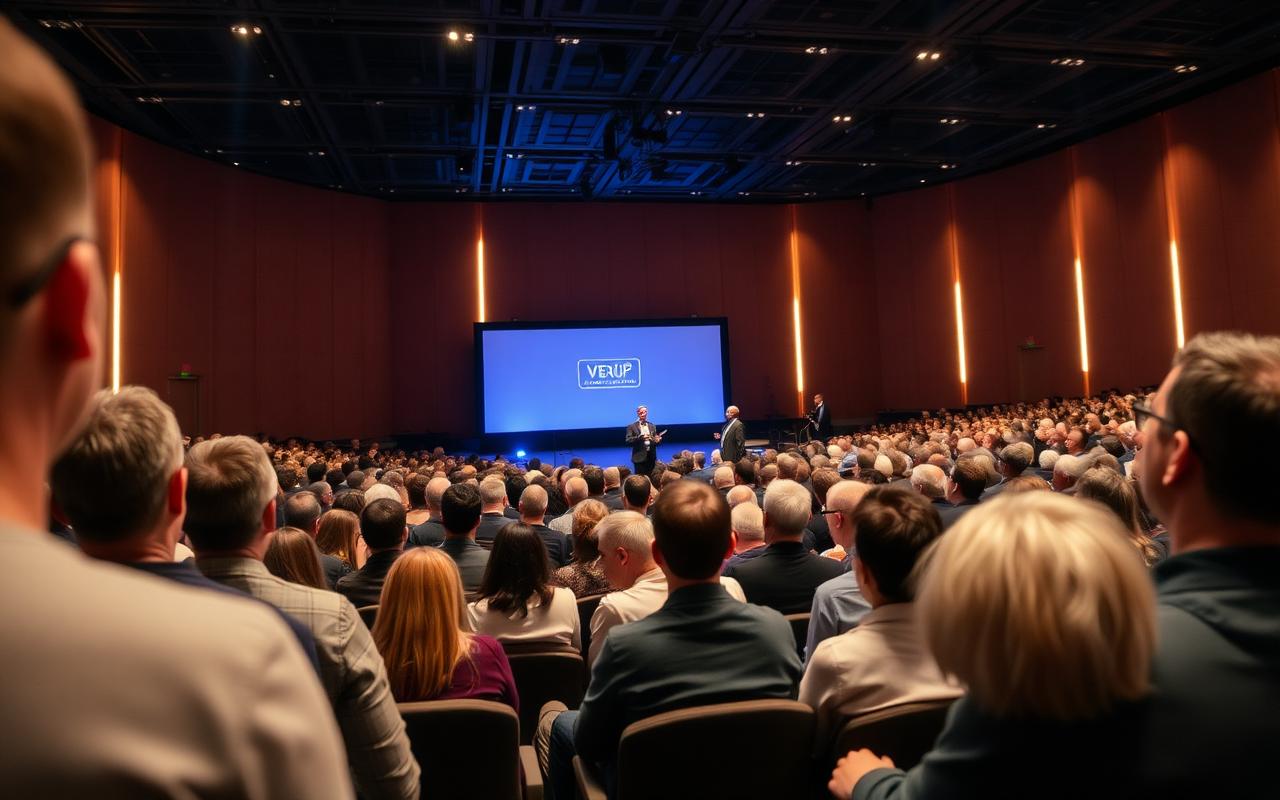 Stor publik i auditorium